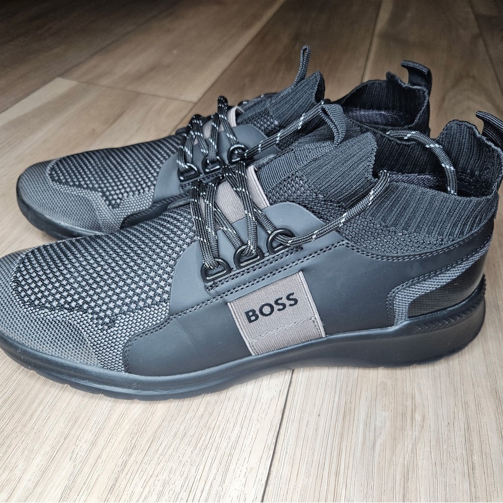 BOSS Men's Black Sneakers